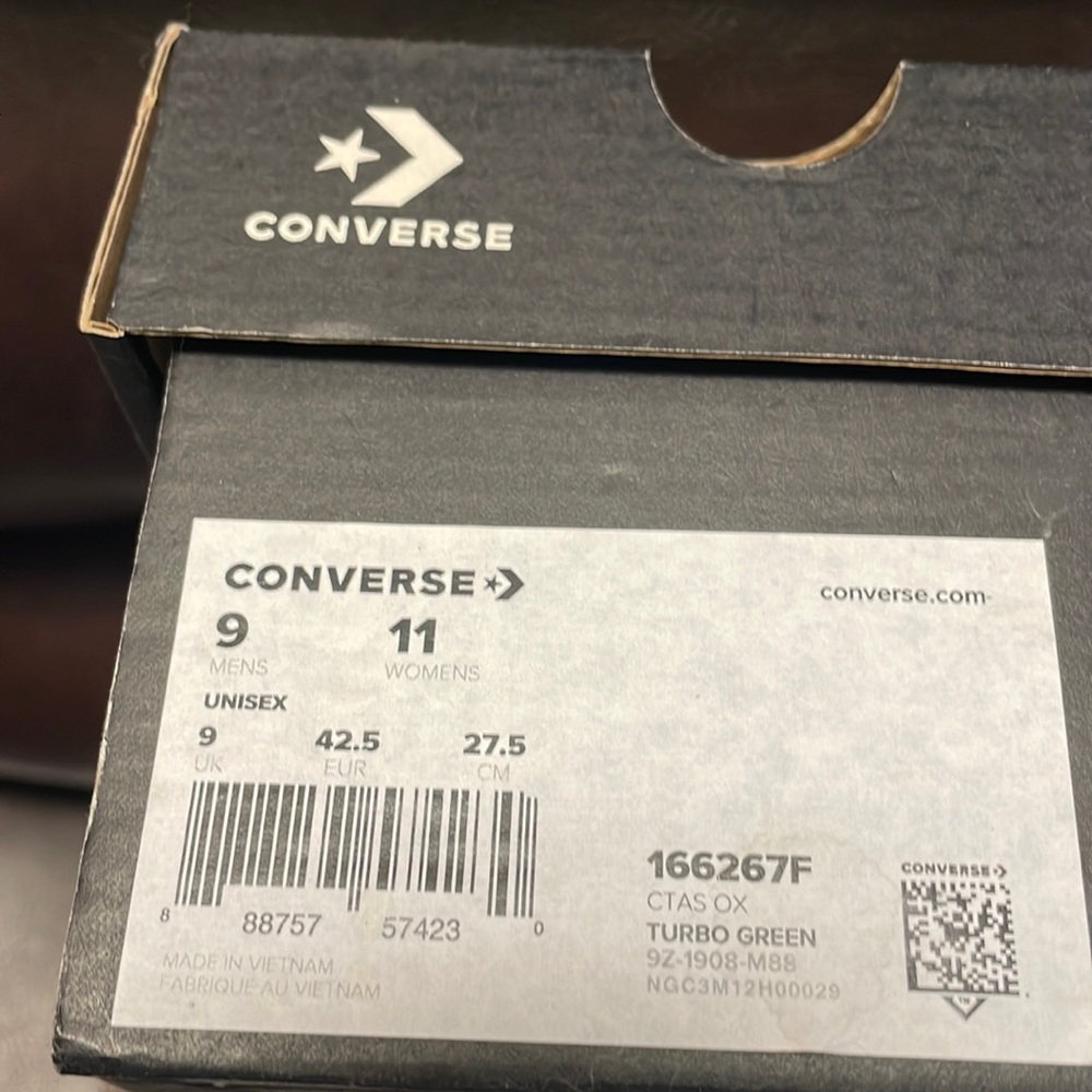Converse Turbo Green Mens Size 9